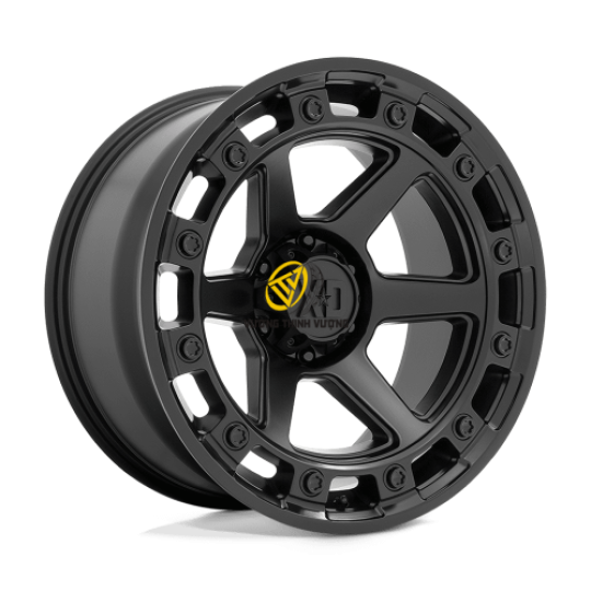 XD862 Raid Satin Black 20″/6×135