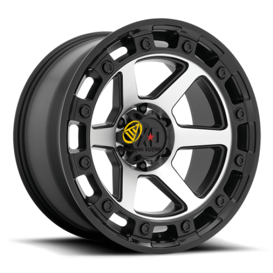 XD862 Raid Satin Black Machine 20″/5×127